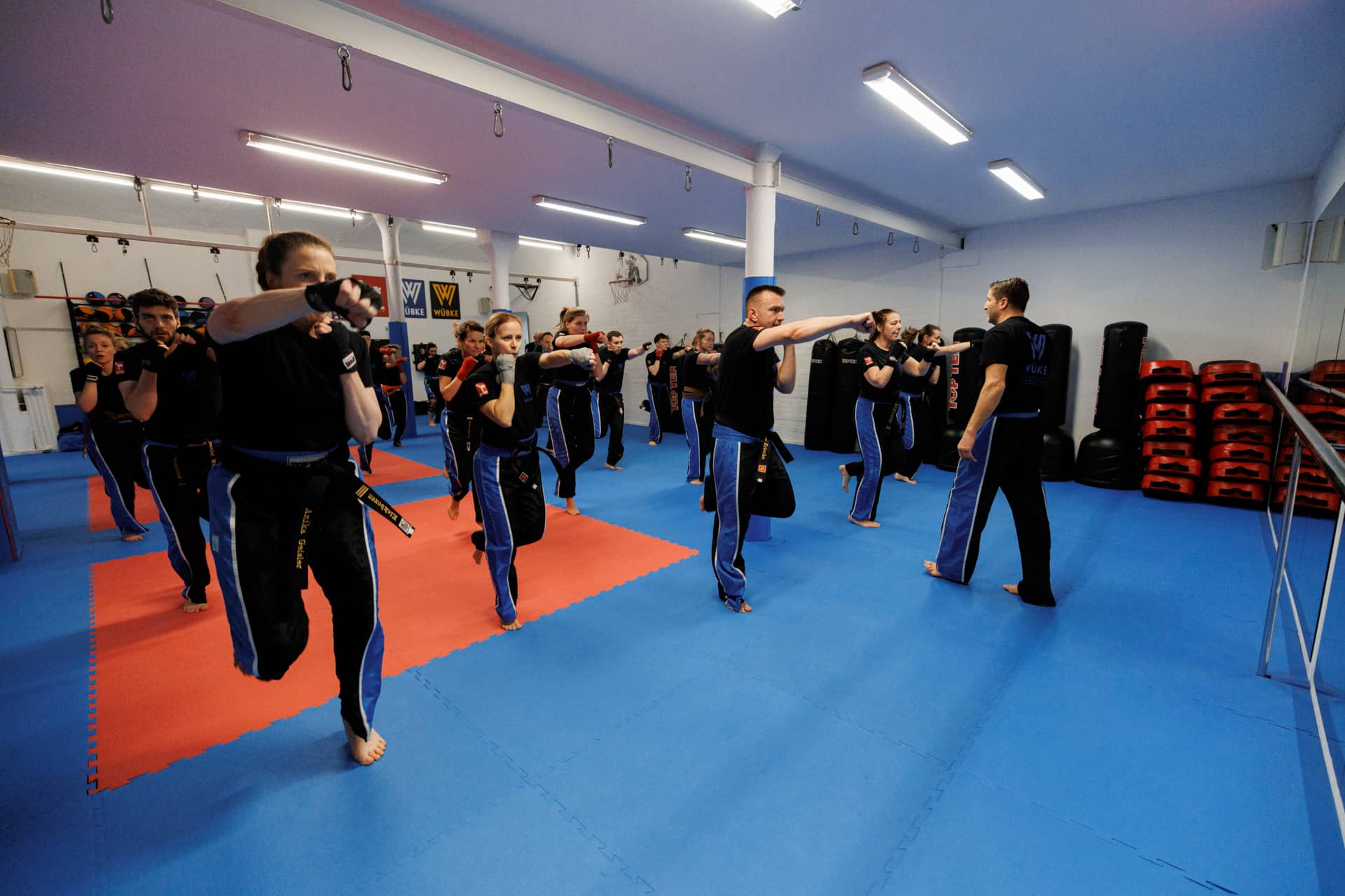 Kickboxtraining @ Fachsportschule Wübke