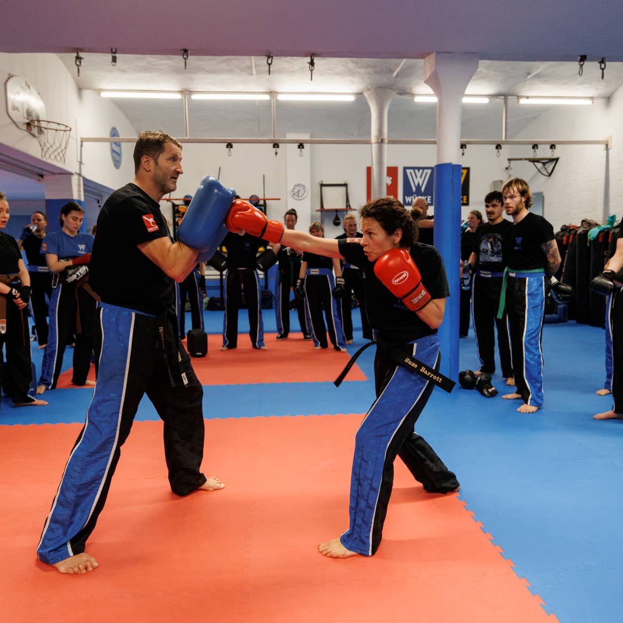 Schlagtechniken Kickboxen @ Fachsportschule Wübke