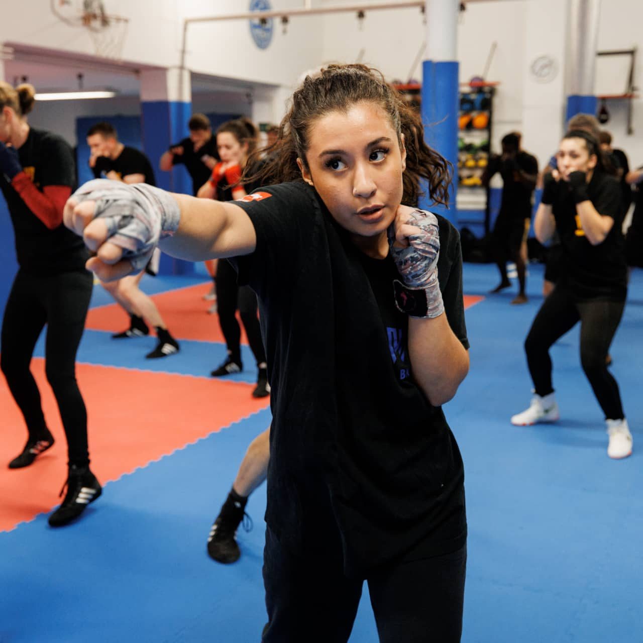 Warm-Up Boxen @ Fachsportschule Wübke