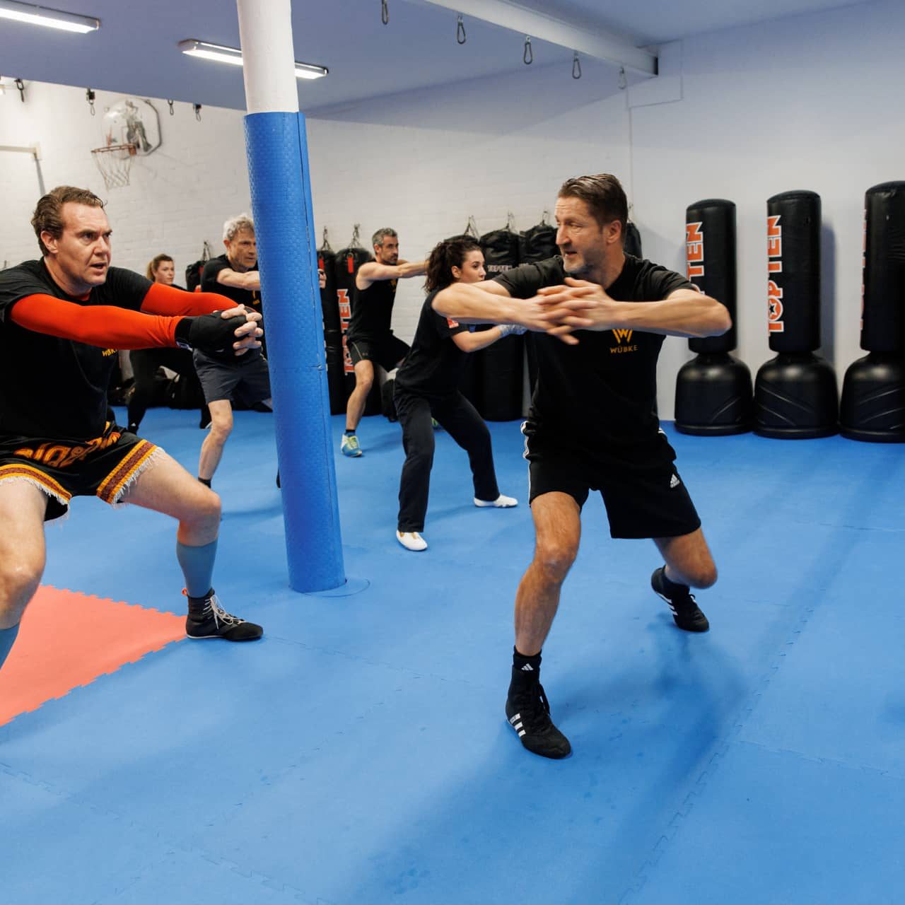 Warm-Up Boxen @ Fachsportschule Wübke