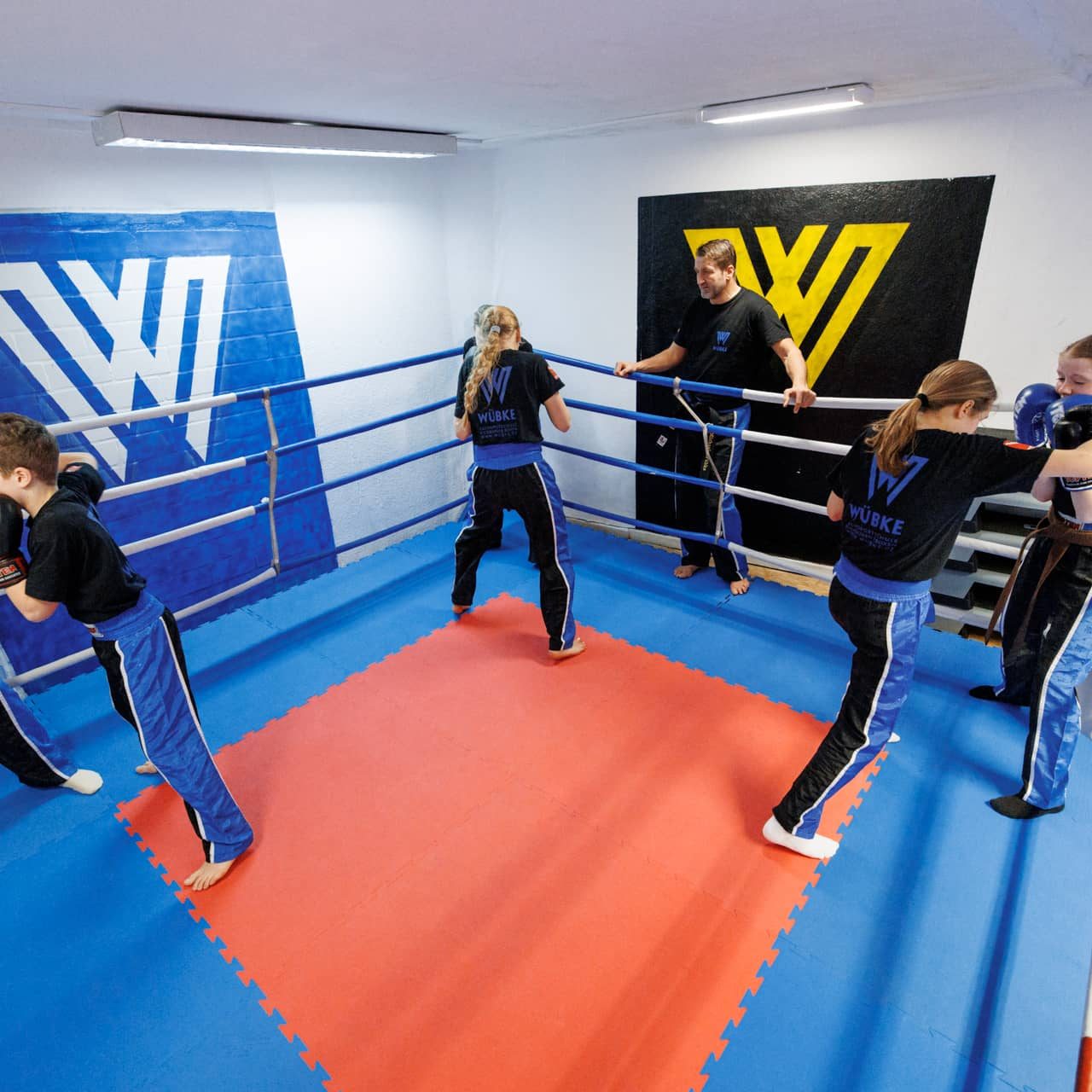 Sparring Kickboxen @ Fachsportschule Wübke